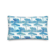 Load image into Gallery viewer, Elephant Watercolor Children's Pillow