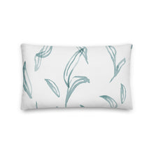Load image into Gallery viewer, Pastel Blue and White Pillow #26