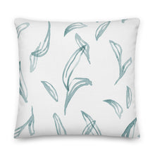 Load image into Gallery viewer, Pastel Blue and White Pillow #26