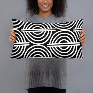 Ethnic Spheres Throw Pillow