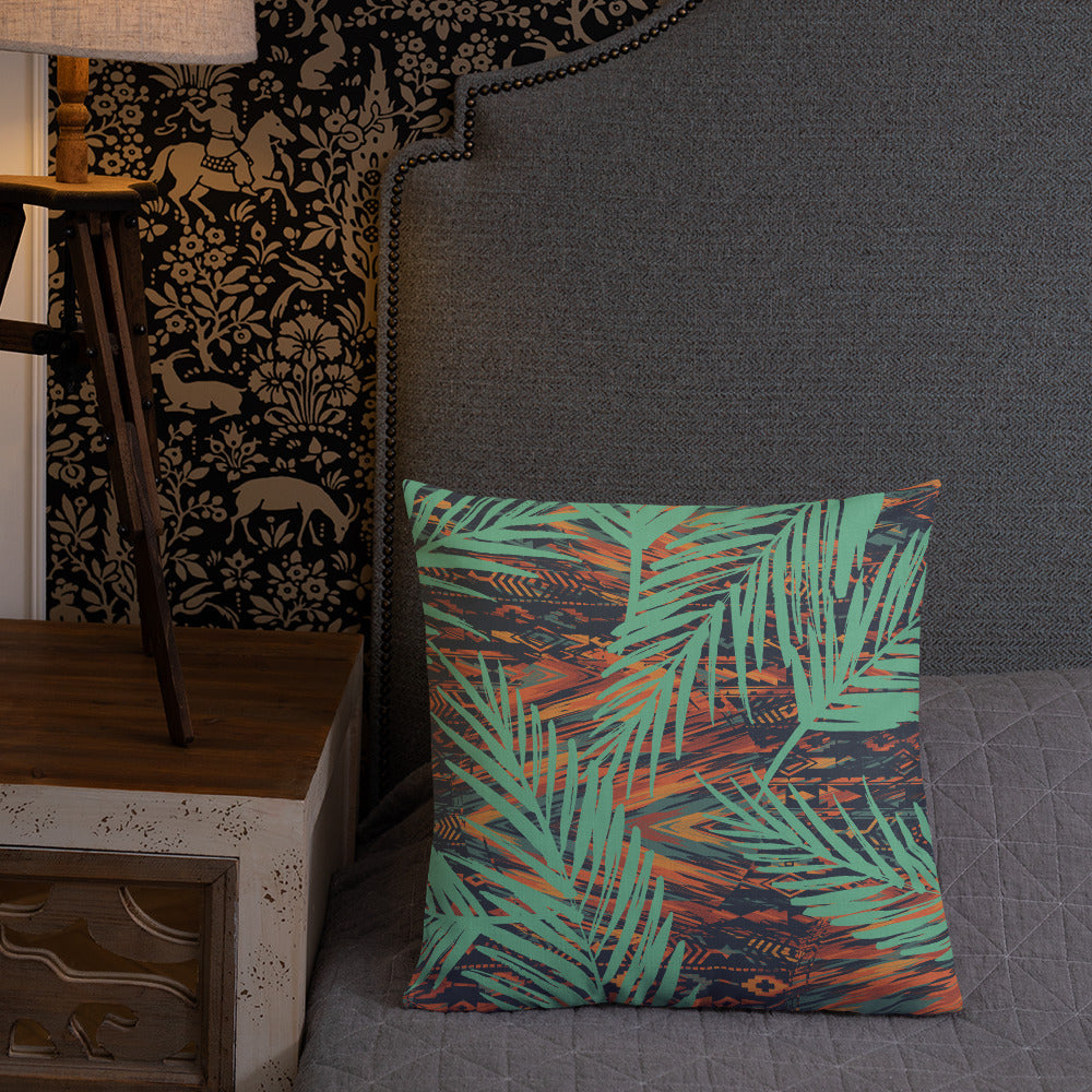 Botanical Garden Throw Pillow