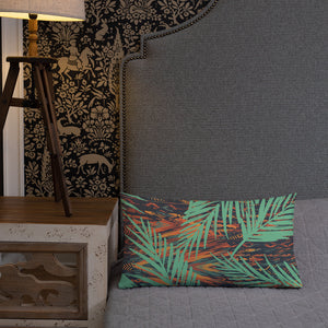 Botanical Garden Throw Pillow