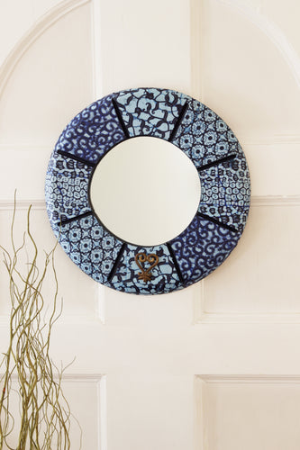 Beach House  Round Mirror (Small)